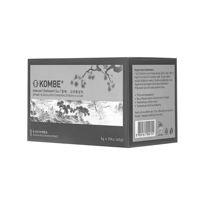 Kombe Ženšenový čaj s jujubou sáčky 20 x 3 g